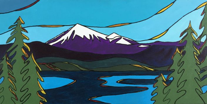 Mount Baker in Twilight